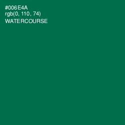 #006E4A - Watercourse Color Image