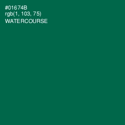 #01674B - Watercourse Color Image