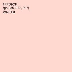 #FFD9CF - Watusi Color Image