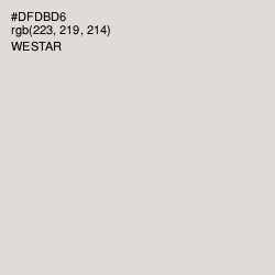#DFDBD6 - Westar Color Image