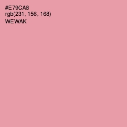 #E79CA8 - Wewak Color Image