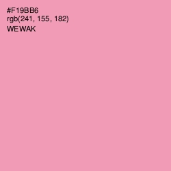 #F19BB6 - Wewak Color Image