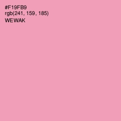 #F19FB9 - Wewak Color Image