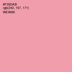#F29DAB - Wewak Color Image