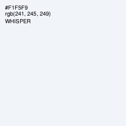 #F1F5F9 - Whisper Color Image