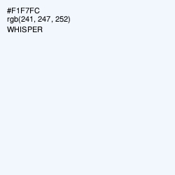 #F1F7FC - Whisper Color Image