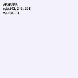 #F3F2FB - Whisper Color Image