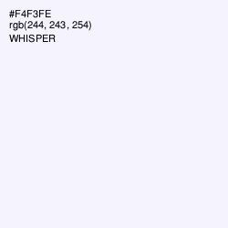 #F4F3FE - Whisper Color Image