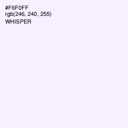 #F6F0FF - Whisper Color Image