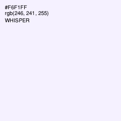 #F6F1FF - Whisper Color Image