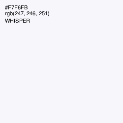 #F7F6FB - Whisper Color Image