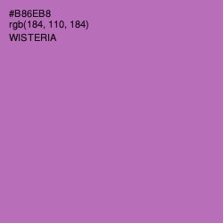 #B86EB8 - Wisteria Color Image