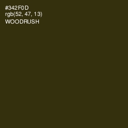 #342F0D - Woodrush Color Image
