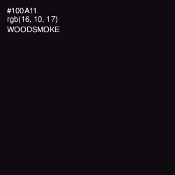 #100A11 - Woodsmoke Color Image