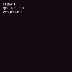 #150A11 - Woodsmoke Color Image