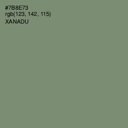 #7B8E73 - Xanadu Color Image