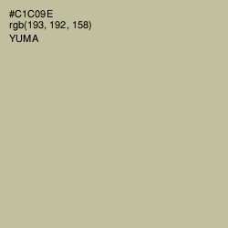 #C1C09E - Yuma Color Image