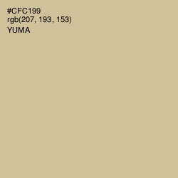 #CFC199 - Yuma Color Image
