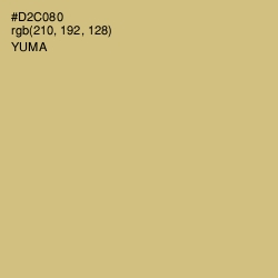 #D2C080 - Yuma Color Image