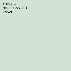 #D2E3D3 - Zanah Color Image