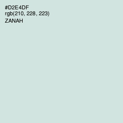 #D2E4DF - Zanah Color Image