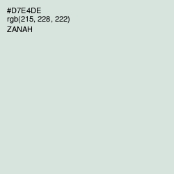 #D7E4DE - Zanah Color Image