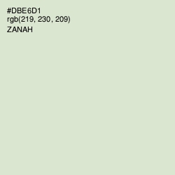 #DBE6D1 - Zanah Color Image