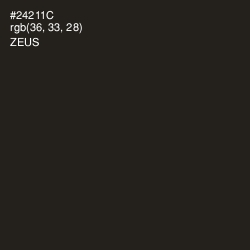 #24211C - Zeus Color Image