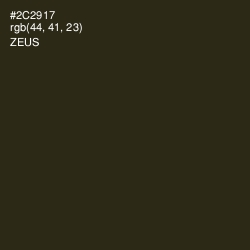 #2C2917 - Zeus Color Image