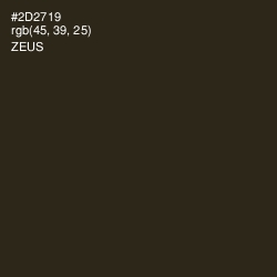 #2D2719 - Zeus Color Image