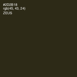 #2D2B18 - Zeus Color Image