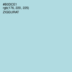 #B0DCE1 - Ziggurat Color Image