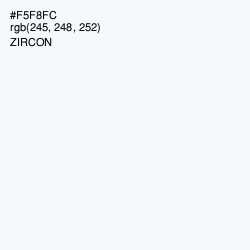 #F5F8FC - Zircon Color Image