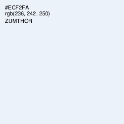 #ECF2FA - Zumthor Color Image