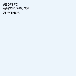 #EDF5FC - Zumthor Color Image