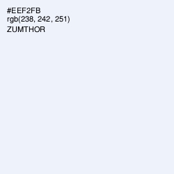 #EEF2FB - Zumthor Color Image
