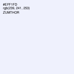 #EFF1FD - Zumthor Color Image