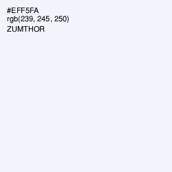 #EFF5FA - Zumthor Color Image