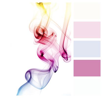 Abstract Colored Smoke Image