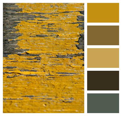 Yellow Paint Rustic Image