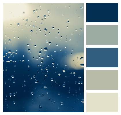 Raindrop Window Rain Image