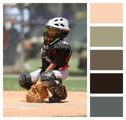 Player Baseball Catcher Image