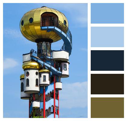 Building Hundertwasser Art Image