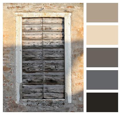 Texture Wood Door Image