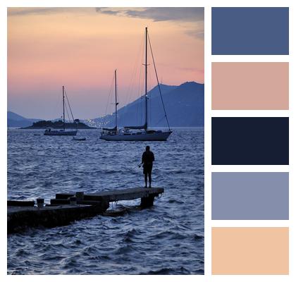 Fishing Sea Adriatic Image