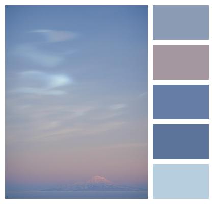 Blue Sky Clouds Image