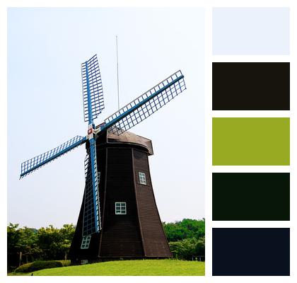 Energy Windmill Holland Image