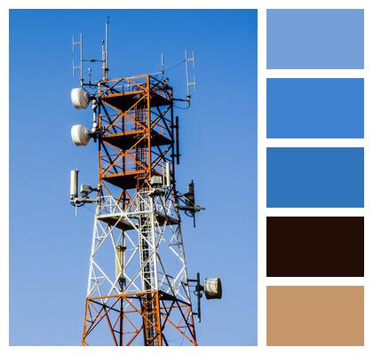 Technology Tower Communication Image