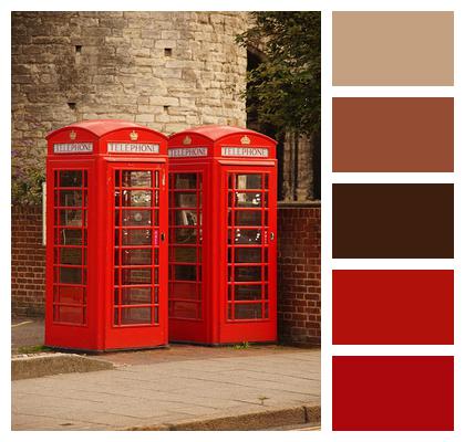 Telephone Booth Red Image