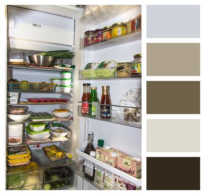 Food Refrigerator Icebox Image
